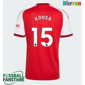 Arsenal Ezri Konsa #15 Replik Heimtrikot 2026-27 Kurzarm